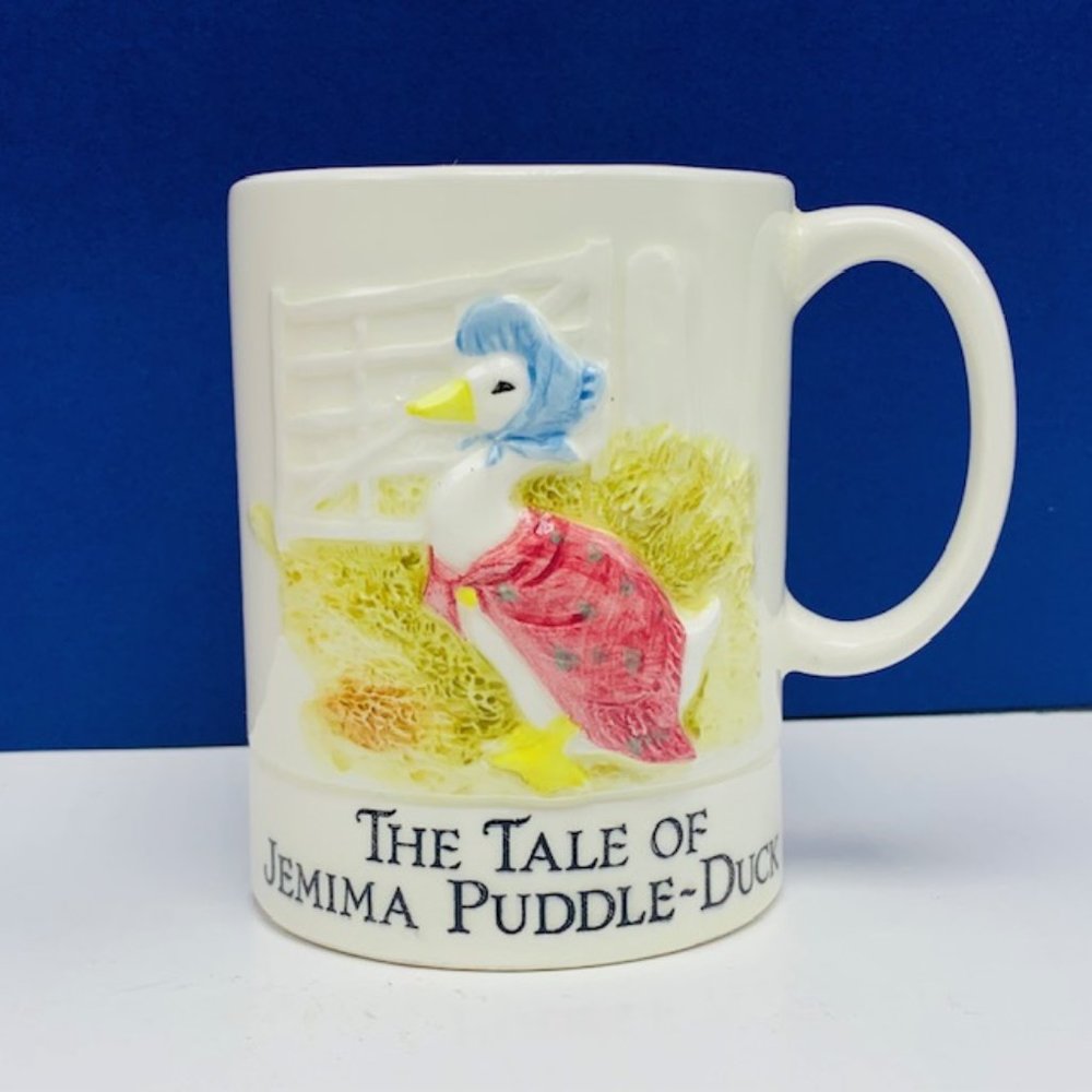 Jemima Puddle duck musical mug cup Beatrix Potter